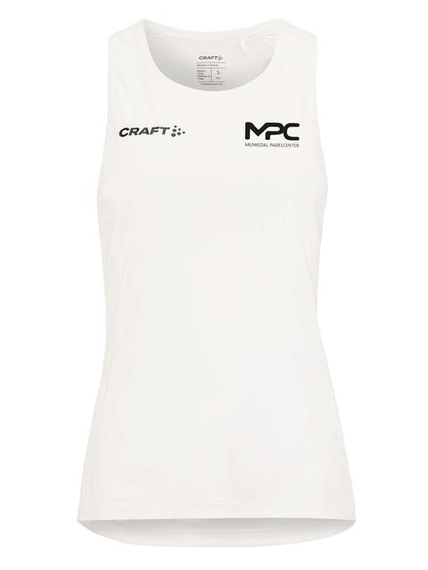Craft Singlet ABILITY, White (Munkedal Padel Center)